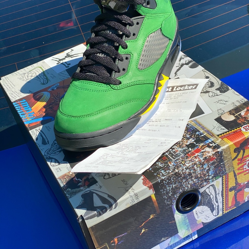 Retro Jordan’s Oregon 5s